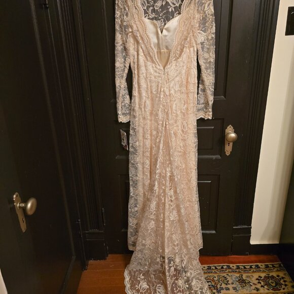 Vintage Jessica McClintock -NWT - Bridal Wedding Dress Gown Size 10 - Picture 5 of 7